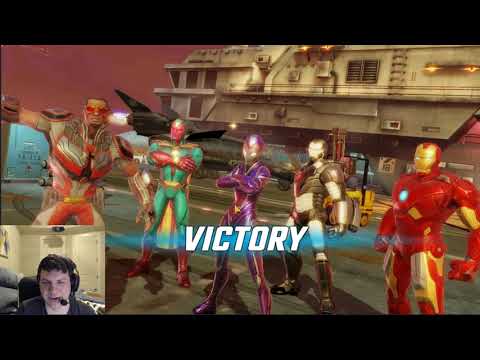 AW Offense - 325k Power Armor vs 327k Marauders - Marvel Strike Force