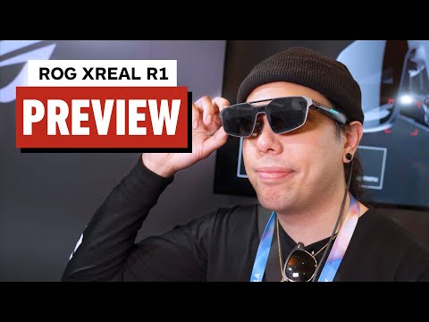 ASUS ROG XREAL R1 Preview - CES 2026