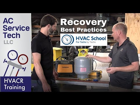 Leaking Refrigerant Replace the Leaky Schrader Valve without Removing the Refrigerant Shown