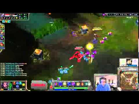 Bjergsen LeBlanc vs Yasuo Challenger ranked solo queue mid HQ