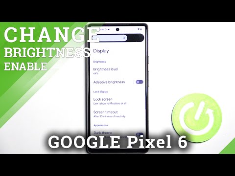 How to Turn On/Off Auto-Brightness on GOOGLE Pixel 6 – Adjust Display Settings
