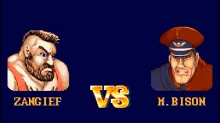 Download lagu Street Fighter II SNES - Zangief vs. M. Bison - Hardest Setting (  Best Ending) mp3