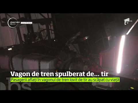 Călătorii aflaţi într-un tren ce circula dinspre Sibiu spre Vâlcea au trăit sperietura vieţii