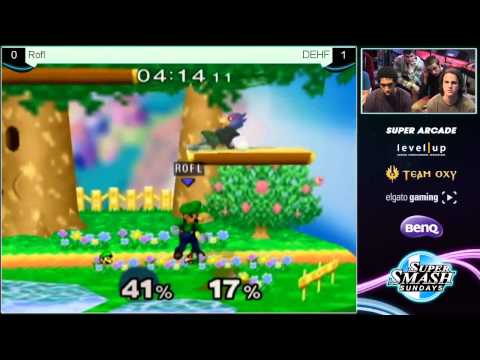 SSS 18 - ROFL (Luigi) Vs. DEHF (Falco) - Pools