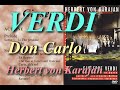 Verdi Don Carlo(Herbert von Karajan 1986)