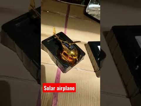 Car Solar Airplane