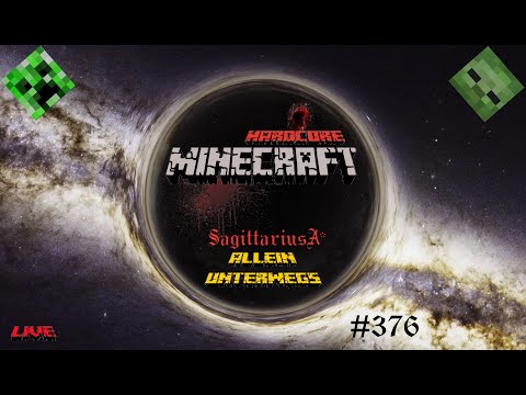 SagittariusA* Makes Insane Hardcore Minecraft Moves - Livestream