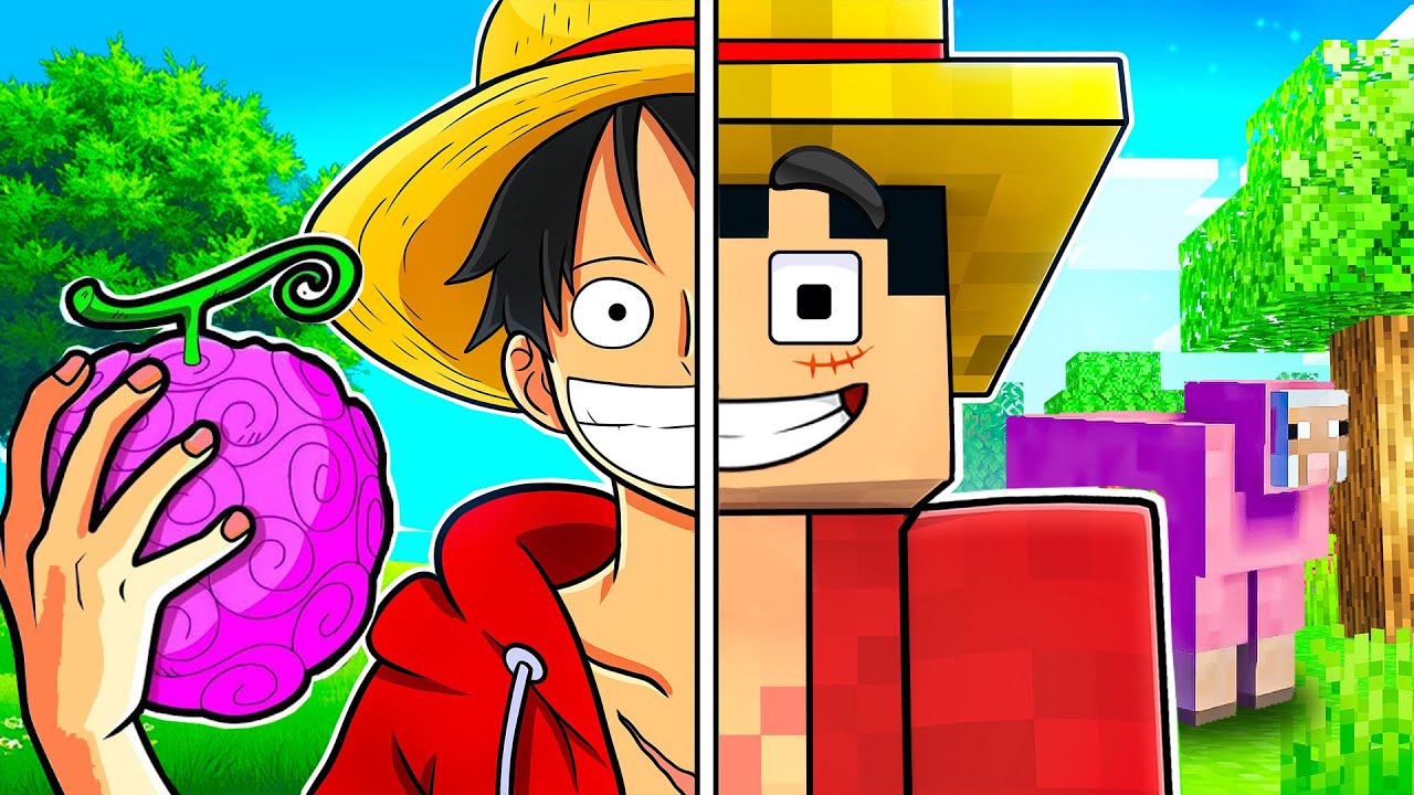 If Luffy ACTUALLY Played Minecraft