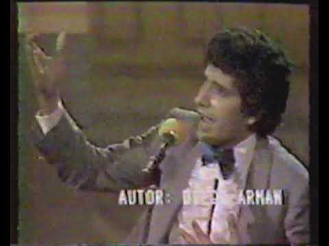 Carlos Bazán representando a la Argentina - Festival OTI 78 (Chile)