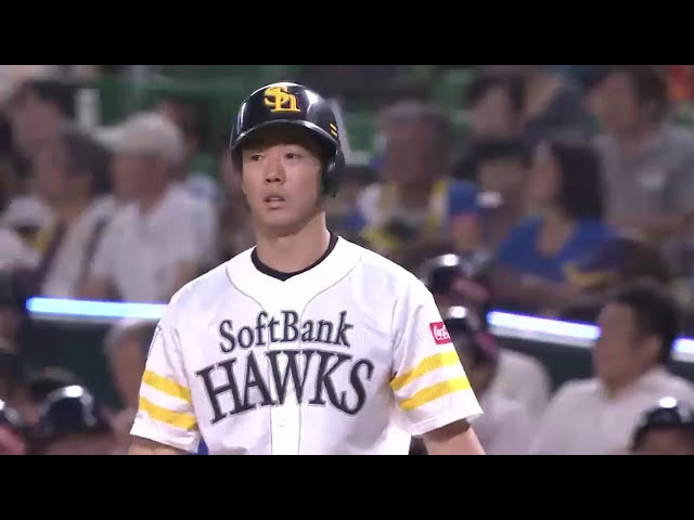 【4回裏】ホークス・鶴岡 チャンスに応えるタイムリーで追加点!! 2016/9/30 H-E