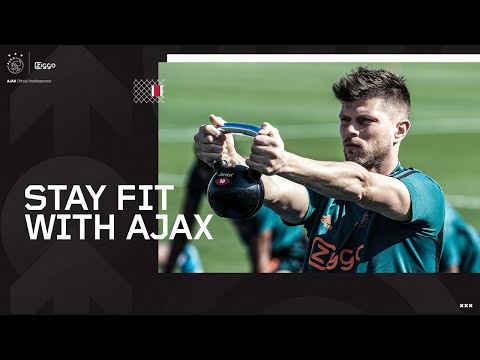 Stay Fit With Ajax – Workout #3 with Klaas Jan Huntelaar