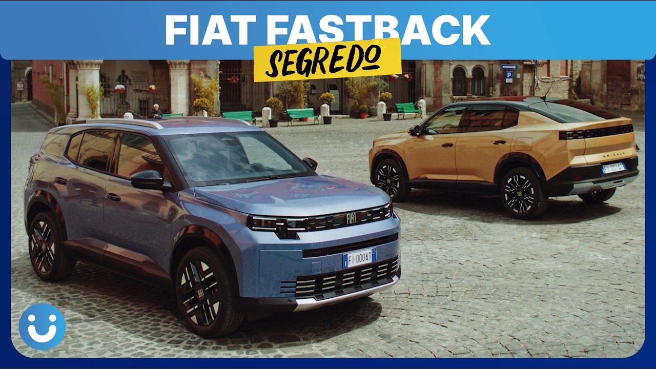 NOVO FIAT FASTBACK É REVELADO - E VAI TER TODO UM JEITÃO FUTURISTA