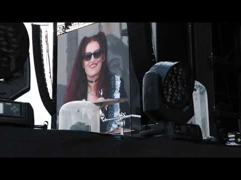 Karin Ann supporting Imagine Dragons in Prague 2022