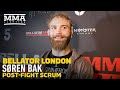 Soren Bak Offers Terry Brazier Wrestling Lessons Following 'Boring' Critique - MMA Fighting