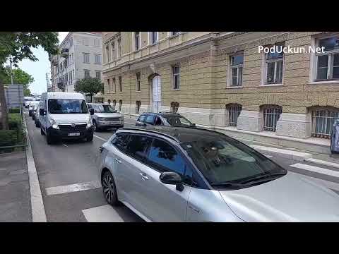 Zablokirani vlak izazvao potpuni kolaps prometa u centru grada