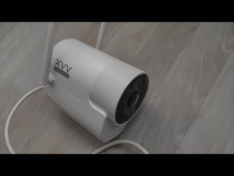 XIAOVV распаковка  камеры видеонаблюдения от xiaomi