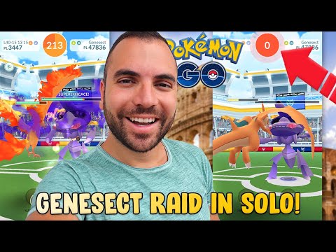 HO SCONFITTO GENESECT IN SOLO! - Pokémon GO