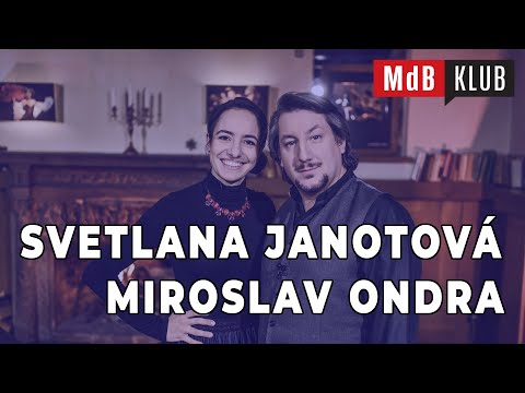 📺 MdB KLUB talkshow - Svetlana Janotová, Miroslav Ondra - hosté Jonáše Floriána - 10. díl