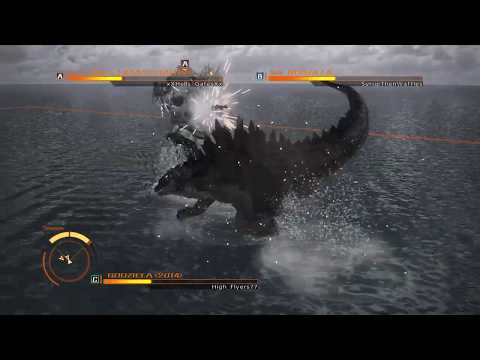 GODZILLA PS4: Godzilla 2014 vs Type-3 Kiryu vs Heisei Godzilla