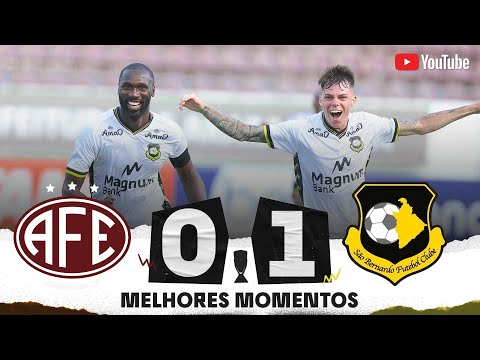 Gols e lances de Ferroviária-SP x São Bernardo
