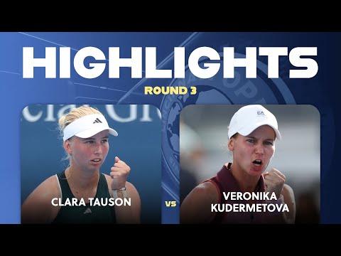 Tauson vs. Kudermetova | Cincinnati Open | Round 3