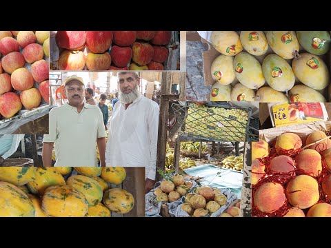 Mehr Mitha | Pakistan's biggest Fruit Market | Lahore fruit mandi | umaiR minhaS