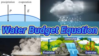 Water Budget Equation | Hydrology | Precipitation | Inflow|Outflow | Civil Engineering | Shiwani Jha
