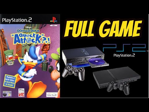 Disney's Donald Duck: Quack Attack/Goin' Quackers [PS2] Longplay Walkthrough Playthrough Full Game