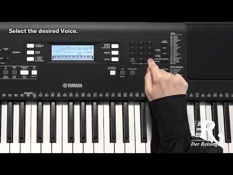 YAMAHA PSR E 373 Duo mode