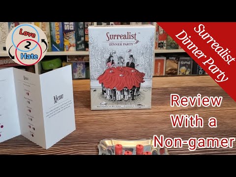 Surrealist Dinner Party - Review with a Non-gamer
