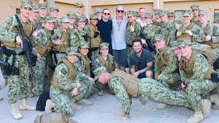 With The Kings met US Troops and sent messages for their families
