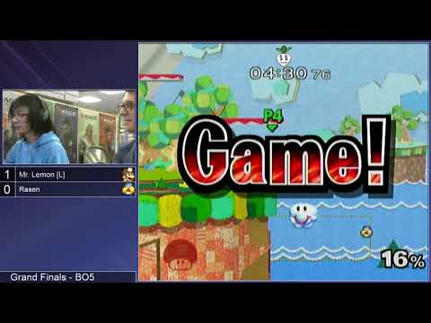 GSS 100 SSBM - Mr. Lemon [L] (Dr. Mario) vs. Rasen (Sheik) - Melee GF