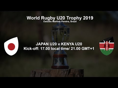 World Rugby U20 Trophy 2019 - Japan U20 v Kenya U20