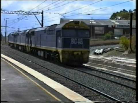 Trains - 8048 8049 8050 seen here at Canterbury on 15-01-97