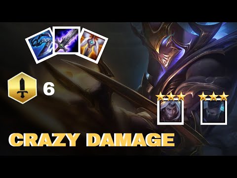 ⭐⭐⭐ 3 Zed w/ 6 BLADEMASTER  | TFT | Teamfight Tactics Galaxies | 10.12 | PBE