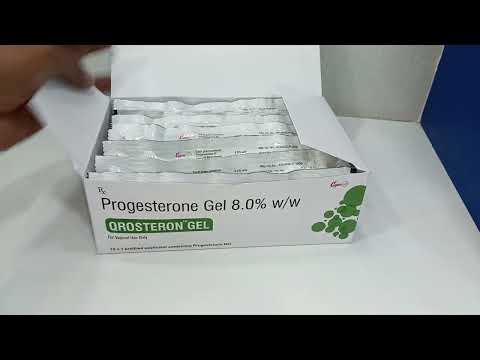 Progesterone Gel 8.0 % w/w, Strength: 100 mg