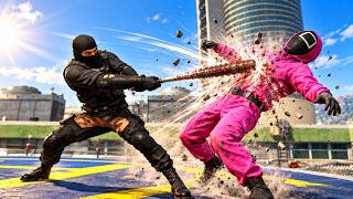 GTA 5 Baseball Bat Physics Are INSANE! 💥 | Ragdoll Chaos & Slow Motion