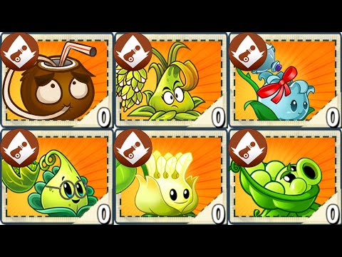Plants vs Zombies 2 Mod ALL CANNON Plants Max Lvel Power-Up!