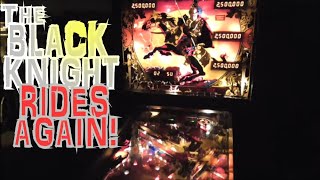 Repairing Switches, Flippers and Solenoids on a 1980 Williams BLACK KNIGHT Pinball Machine!