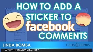 How To Add A Sticker To Facebook Comments