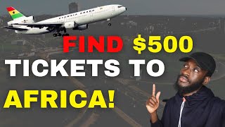 How to book cheap flights to Africa