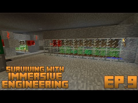 Surviving With Immersive Engineering :: Ep.9 - Automatic Hemp Farm And Refinery