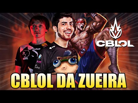 ROBO MITANDO DE LEE SIN E VINGANÇA DO IRONPROX - CBLOL DA ZUEIRA