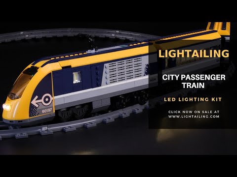 Lightailing Light Kit For Lego City Passenger Train 60197