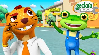 Bumper Boo Boo Battle! | Gecko's Garage 🚚 | Cartoons For Kids | Toddler Fun Learning