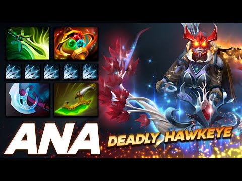 ana Drow Ranger Deadly Hawk Eye - Dota 2 Pro Gameplay [Watch & Learn]