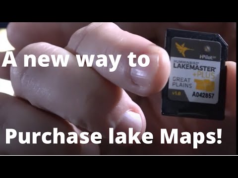 Purchase lake maps with the Humminbird App