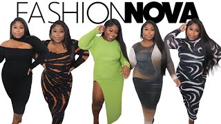 😍For My Curvy Girls | Fashion Nova Curve Dress Haul