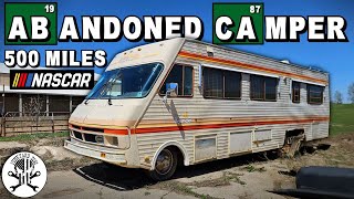 Can We Drive an ABANDONED Camper 500 MILES for @NASCAR !?