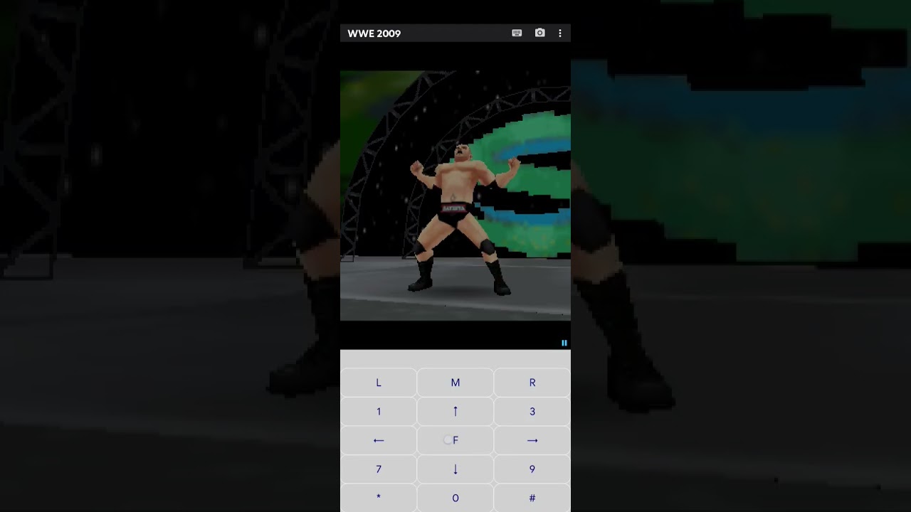 wwe svr 2009 java game play on android device